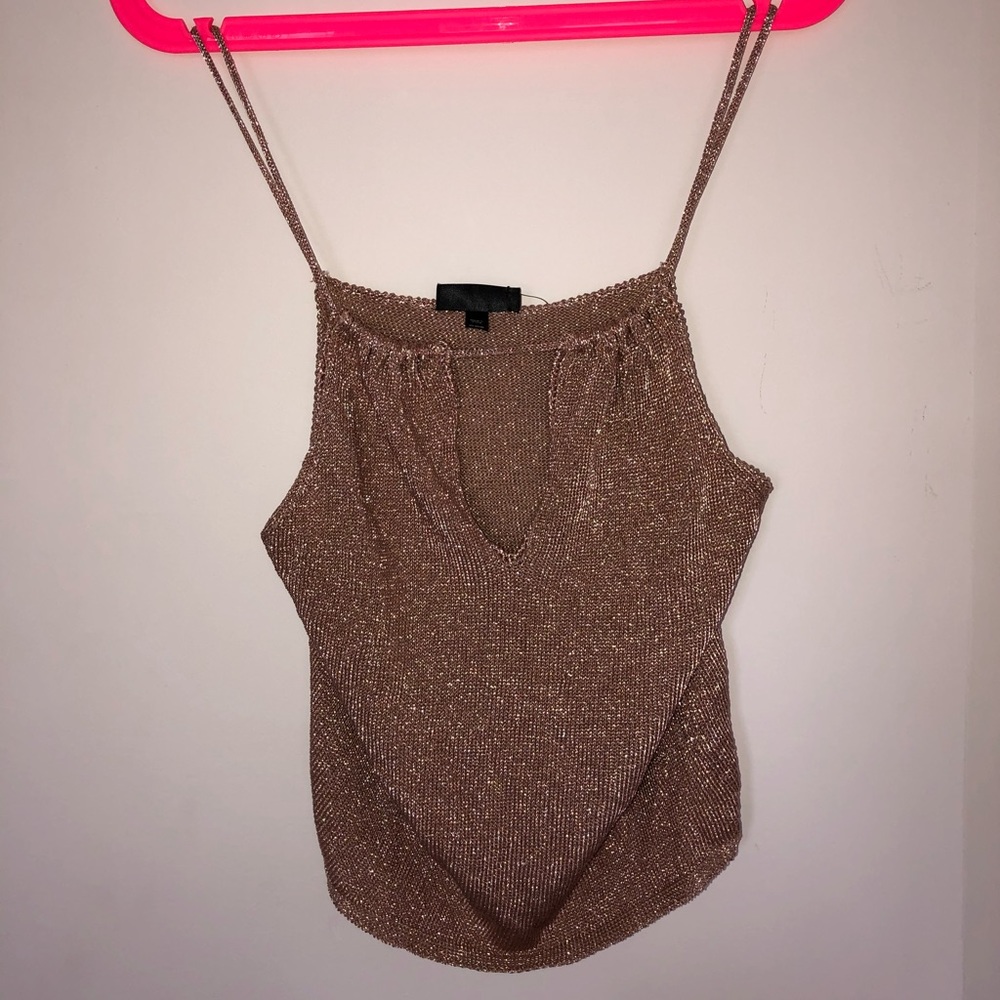 Glittery top from Topshop!